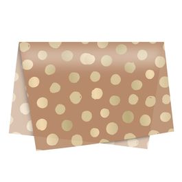 Papel Seda Big Ball Amêndoa / Ouro