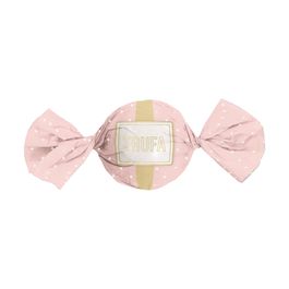 Folha para Trufa Petit Poa Rosa / Ouro