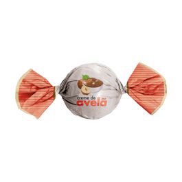 Folha para Trufa Creme de Avela Branco / Vermelho
