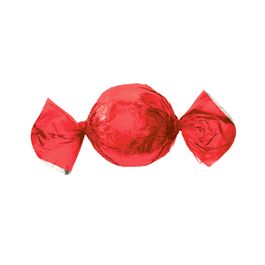 Folha para Trufa Liso Metalizado Vermelho