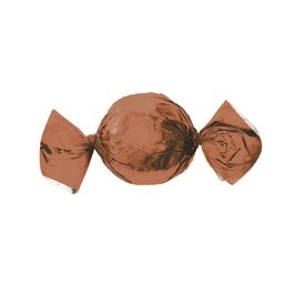 Folha para Trufa Liso Metalizado Castanho