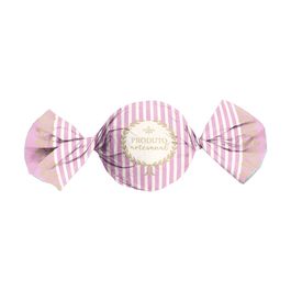 Folha Para Trufa Candy Ouro / Rosa