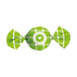 Folha Para Trufa Lineas Verde