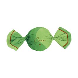 Folha Para Trufa Metalizado Coco Verde E Marrom