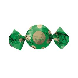 Folha Para Trufa Metalizado Big Ball Verde / Ouro