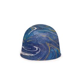 Folha Chumbo Marmorizado Azul