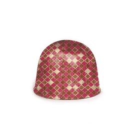 Folha Chumbo Crystal Vermelho