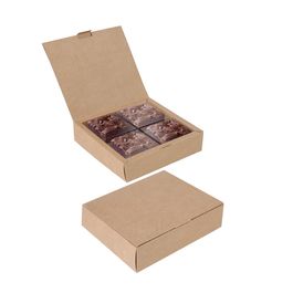 Caixa Para 2 Brownie Kraft Pardo