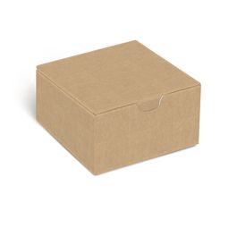Caixa Divertida Para Brigadeiro Kraft Pardo