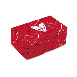 Mini Caixa Ret Tampa/Fundo Com Amor