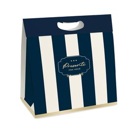 Caixa New Plus Royal Azul / Ouro