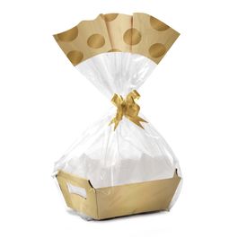 Kit Cesta Laminado Ouro