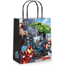 Sacola de Papel Avengers Colorido