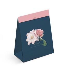 Saco De Papel Para Presente Pretty Magnolia Colorido