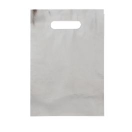 Sacola Flex Metalizada Prata