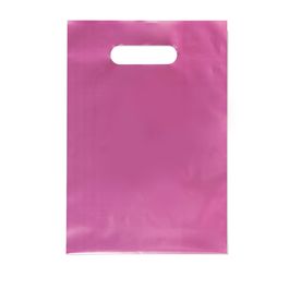 Sacola Flex Metalizada Liso Pink