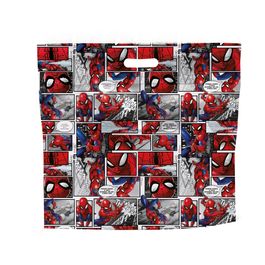 Sacola Laminada Com Zíper Spider Man Quadrinhos