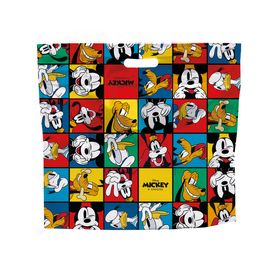 Sacola Laminada Com Zíper Mickey Play