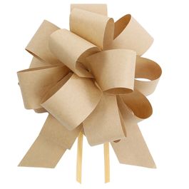 Laço Pronto Flor Kraft Pardo