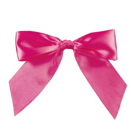Laço Perfeito Com Adesivo Liso Rosa Chiclete