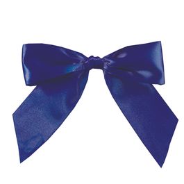 Laço Perfeito Com Lacre Prático Liso Azul Intenso