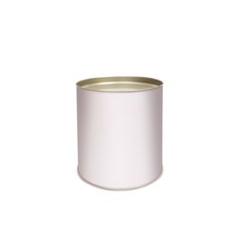 Lata Para Doces Rígida Branca Branco