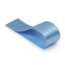 Fita De Cetim Liso Azul Marinho
