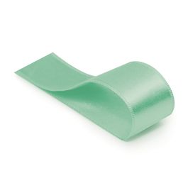 Fita De Cetim Liso Verde Hortelã