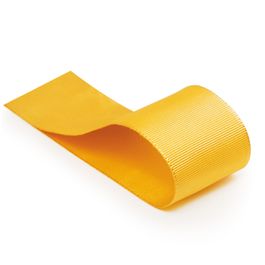 Fita De Gorgorão Liso Amarelo Gema