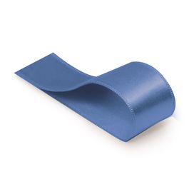 Fita De Cetim Liso Azul Jeans