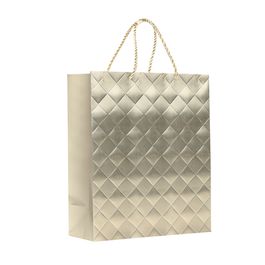 Sacola Premium Acabamento Especial Diamond Ouro