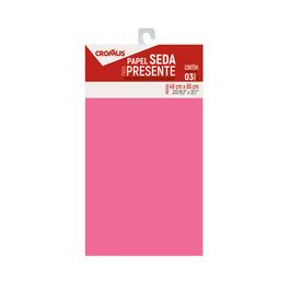 Papel Seda Autosserviço Liso Rosa Médio