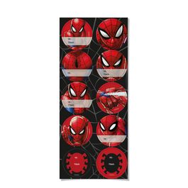 Adesivo Redondo Spider Man Colorido