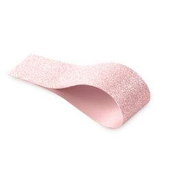 Fita Plástica Glitter Rose Gold