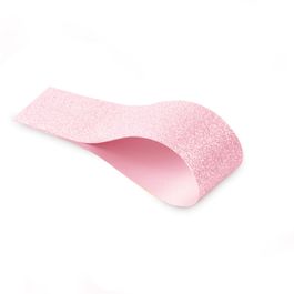 Fita Plástica Glitter Rosa