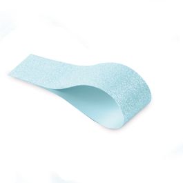 Fita Plástica Glitter Azul Claro