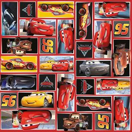 Saco para Presente Metal Carros 3 Colorido