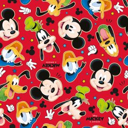 Saco Para Presente Perol Mickey Stickers Colorido