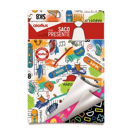 Saco Para Presente Sortido No Pacote Sortido Colorido