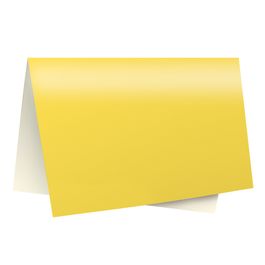 Toalha de Mesa Quadrada Liso Amarelo JG C/50