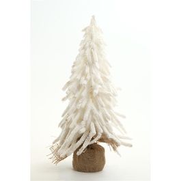 Mini Arvore De Natal Com Base Branco