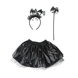 Kit Tutu Morcegos Preto