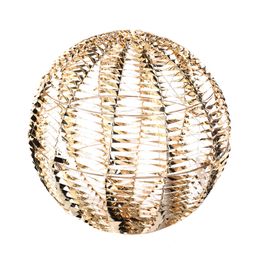 Bola Decorativa Com Led Ouro