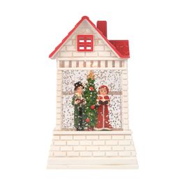 Lanterna Com Led Branco / Vermelho