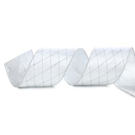 Fita Veludo Branco