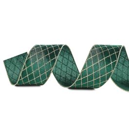Fita Veludo Verde