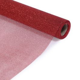 Tela Com Glitter Vermelho