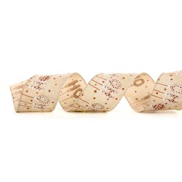 Fita Aramada Cru / Branco