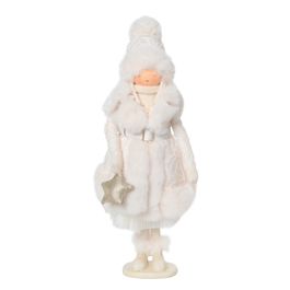 Boneco Decorativo Com Vestido Branco