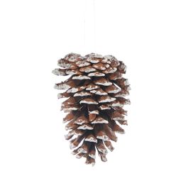 Pinha Decorativa  Marrom